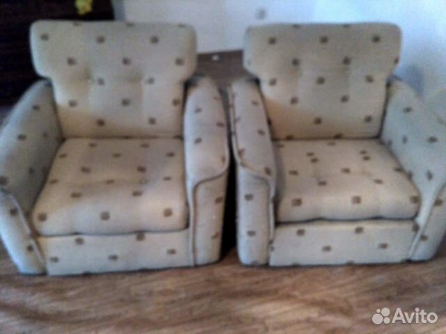 Диван и 2 кресла