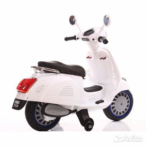 Детский электромотоцикл Vespa XMX 318