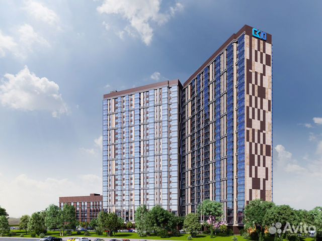 1-к квартира, 38.6 м², 8/25 эт.
