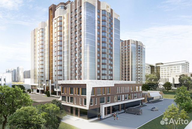 1-к квартира, 46.7 м², 12/18 эт. 1-к квартира, 46.7 м², 12/18 эт.