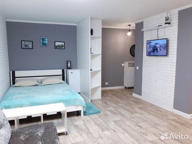 

Квартира-студия, 32 м², 1 кровать