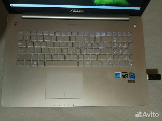 Игровой Идеальный Asus 17.3 FullHD 750гб+750гб GTX