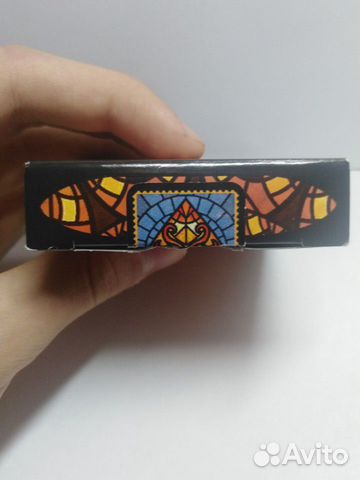 Игральные карты bicycle stained glass phoenix