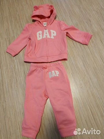 Теплый детский костюм Gap