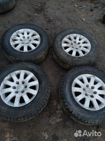 Комплект колес R17 Mitsubishi Pajero 3 4 оригинал