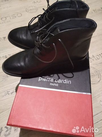Новые кожаные полуботинки Pierre Cardin 38 р Новые кожаные полуботинки Pierre Cardin 38 р