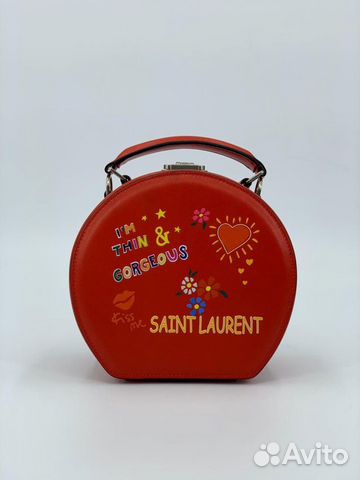 Новая женская сумка мессенджер кожа Saint Laurent Новая женская сумка мессенджер кожа Saint Laurent
