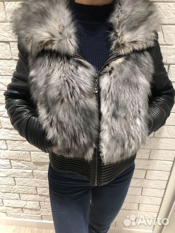 Куртка демисезонная, с мехом Куртка демисезонная, с мехом