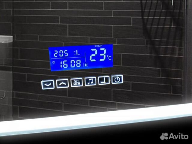 Зеркало 900х700 мм с подсветкой и антизапотеванием