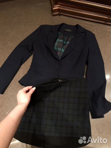 Костюм юбка+пиджак Zara Костюм юбка+пиджак Zara