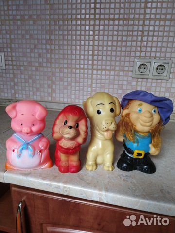 Резиновые игрушки из СССР и др