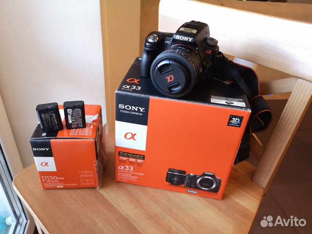 Зеркальный фотоаппарат Sony SLT-A33 Зеркальный фотоаппарат Sony SLT-A33