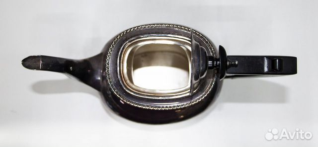 Кофейник (чайник), Англия, серебрение