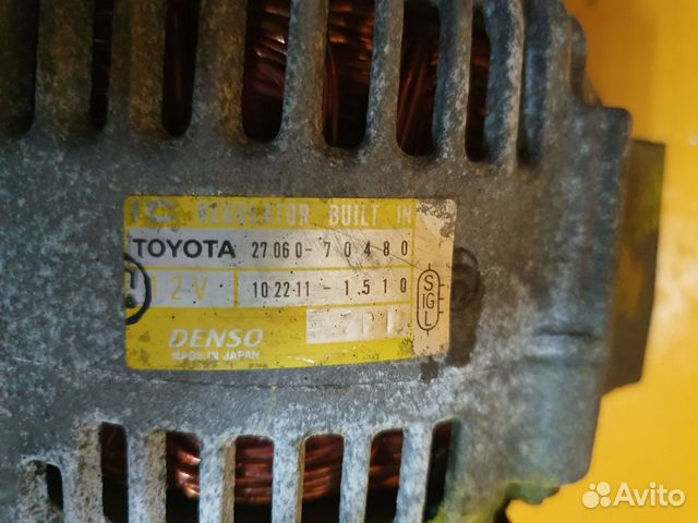 Генератор тойота toyota 2.0 1G-FE 1GFE beams Генератор тойота toyota 2.0 1G-FE 1GFE beams