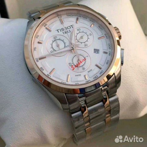 Мужские кварцевые часы Tissot на браслете Мужские кварцевые часы Tissot на браслете