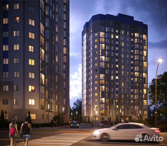 2-к квартира, 55.7 м², 4/16 эт. 2-к квартира, 55.7 м², 4/16 эт.