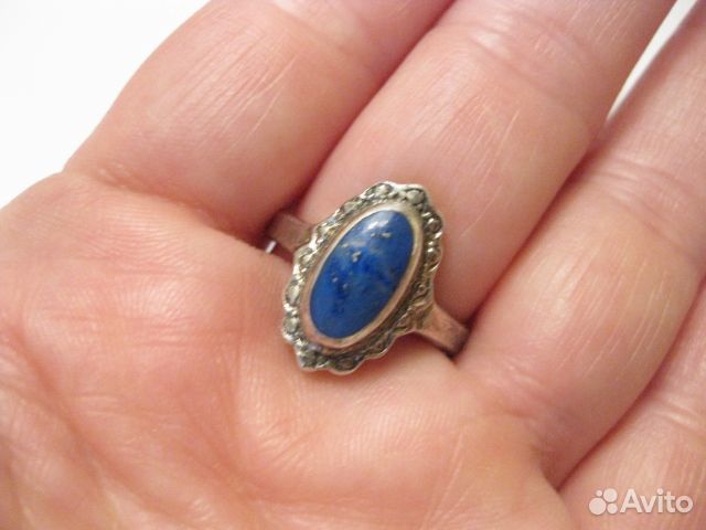 Серебряное кольцо,перстень с лазуритом,серебро Серебряное кольцо,перстень с лазуритом,серебро