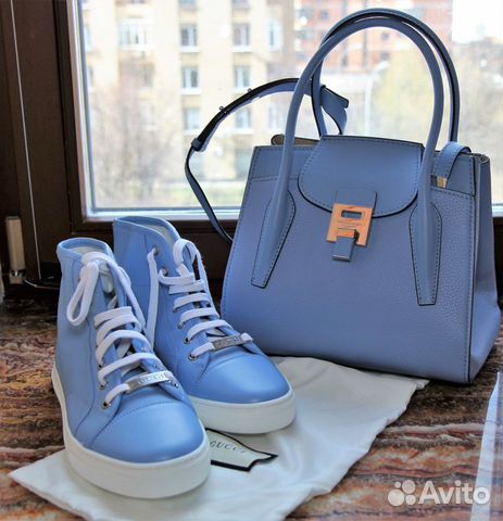 Новые кожаные кеды Gucci гуччи Новые кожаные кеды Gucci гуччи