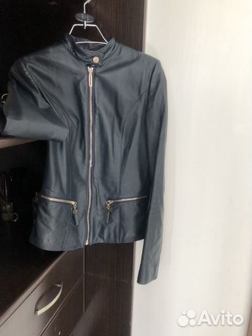 Куртка кожаная Elisabetta Franchi Куртка кожаная Elisabetta Franchi