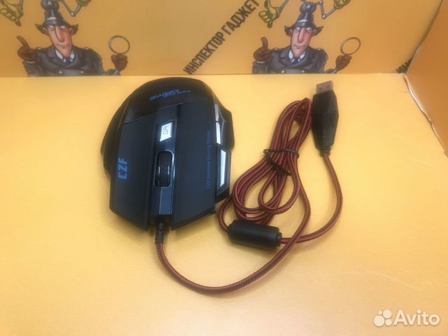 Мышь компьютерная, игровая, с подсветкой K61