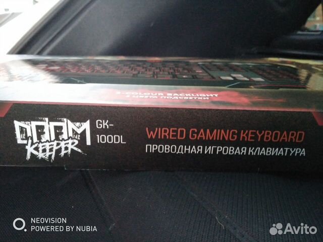 Игровая клавиатура Doom Keeper gk-100dl Игровая клавиатура Doom Keeper gk-100dl