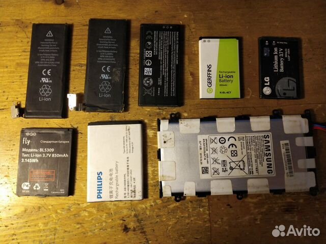 Аккумуляторы для смартфонов и сот.тел