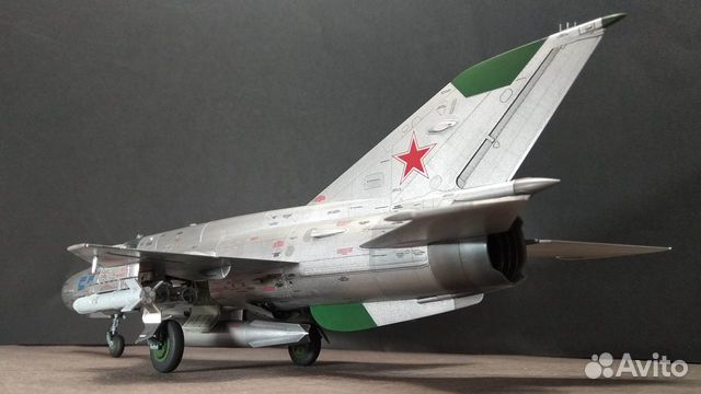 Модель самолёта миг-21 бис, Р, пфм, ум 1/48