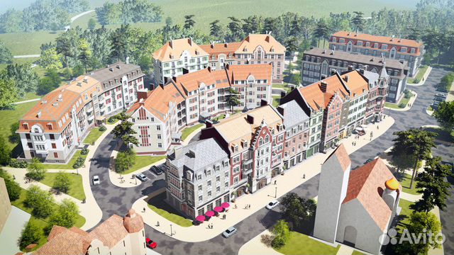 1-к квартира, 40.4 м², 1/4 эт.
