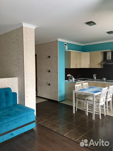 

Квартира-студия, 46 м², 2 кровати
