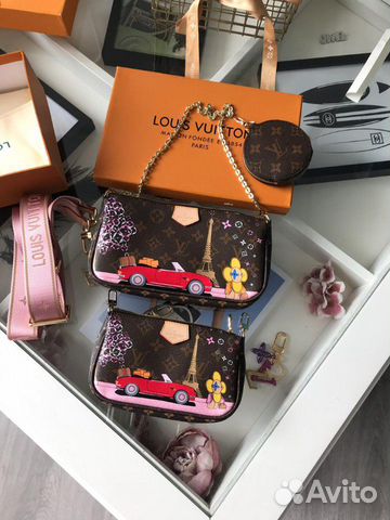 Новая сумка Louis Vuitton multi Pochette monogram Новая сумка Louis Vuitton multi Pochette monogram