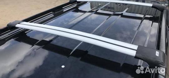 Багажник на рейлинги с просветом в стык 