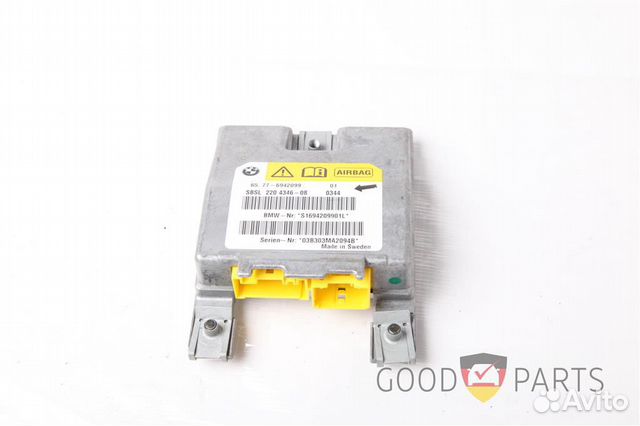 Блок управления AIR BAG BMW 5-серия E60/E61 2003 Блок управления AIR BAG BMW 5-серия E60/E61 2003
