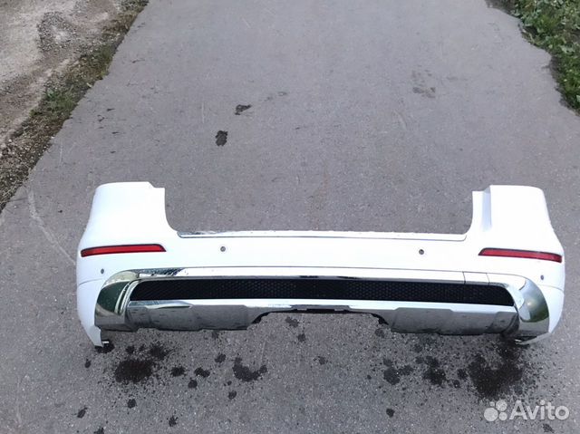 Бампер задний ML w166 AMG line