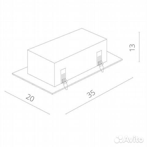 Встраиваемый светильник arte Lamp A5949PL-2GY Встраиваемый светильник arte Lamp A5949PL-2GY
