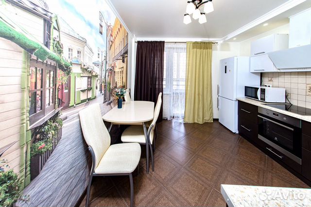 

1-к. квартира, 46 м², 2 кровати