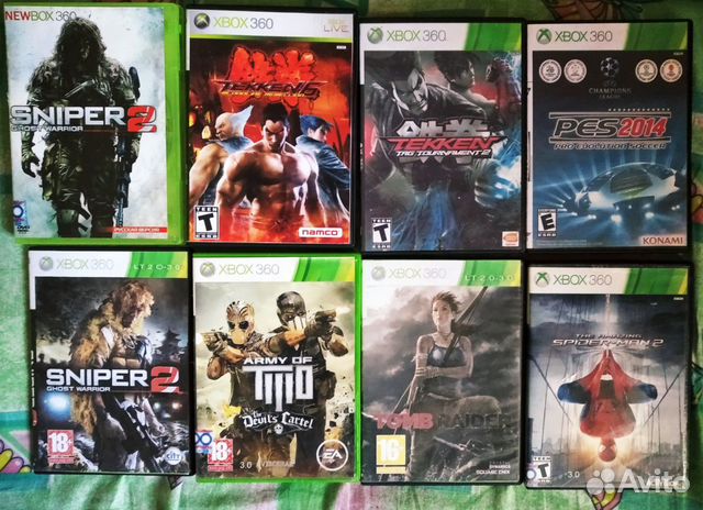 Игры на Xbox 360(прошитый)