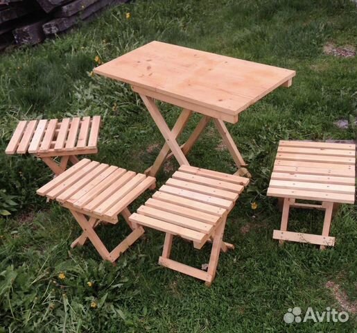 Эко набор мебели для пикника