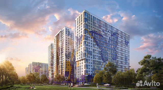 Студия, 29.4 м², 15/25 эт. Студия, 29.4 м², 15/25 эт.
