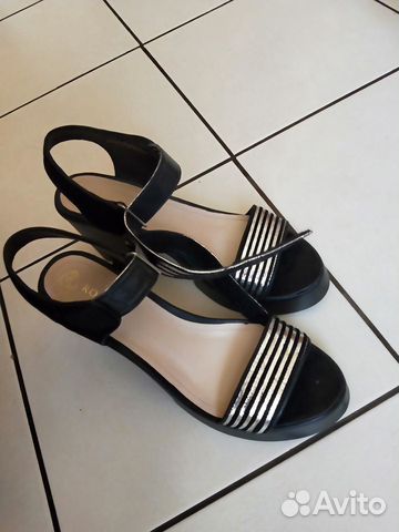 Босоножки кожаные (размер 39-40)