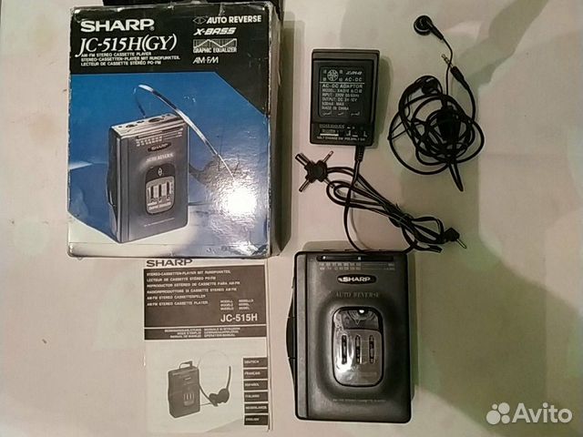 Кассетный плеер sharp JC-515Н