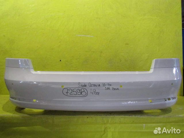 Бампер задний Skoda Octavia A5 09-13 г 72598 Бампер задний Skoda Octavia A5 09-13 г 72598