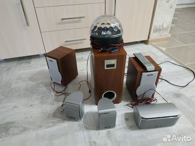 Домашний кинотеатр BBK MA-950S, колонки,звук, сабв