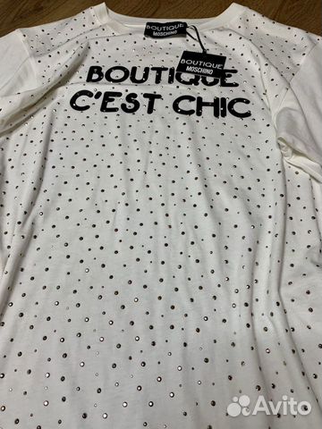 Moschino Boutique футболка оверсайз Moschino Boutique футболка оверсайз