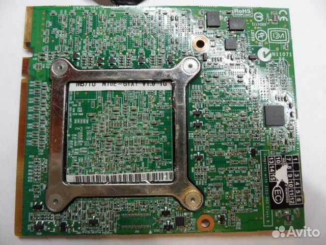 Видеокарта для ноутбука nvidia GTX280M MMX ll