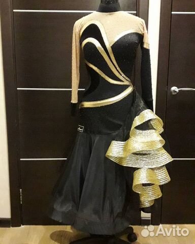 Новое платье для спортивных бальных танцев St