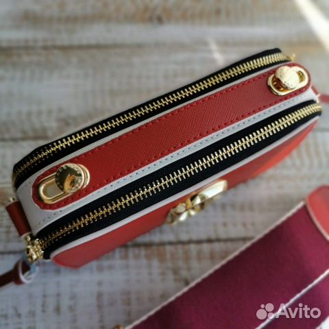Новая женская сумка Marc Jacobs Snapshot красная Новая женская сумка Marc Jacobs Snapshot красная