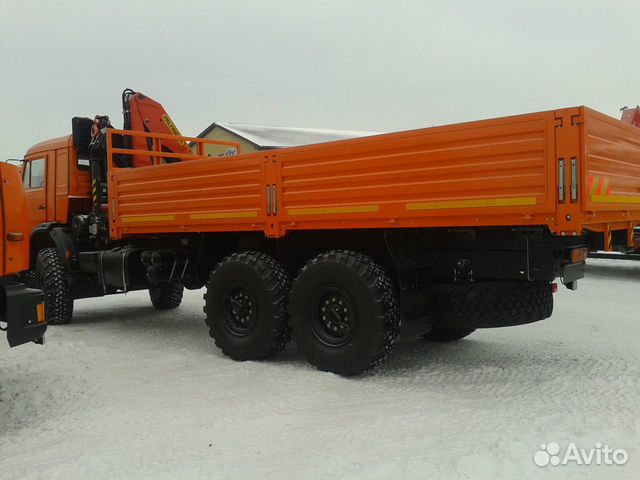 Новый камаз 43118 борт с Palfinger 23500 евро 2