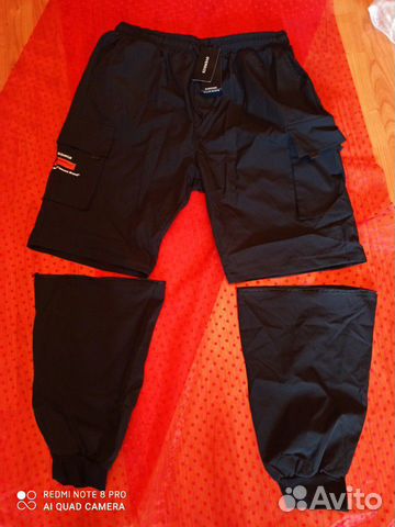 Штаны-шорты 4xl, 5xl брюки 60, 62, 64 джоггеры Штаны-шорты 4xl, 5xl брюки 60, 62, 64 джоггеры