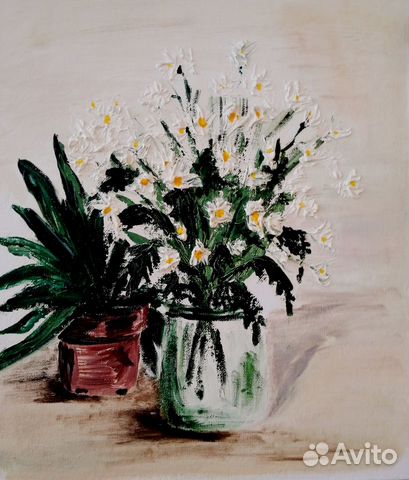 Картина.Картина маслом.Цветы.Натюрморт.Хризантемы Картина.Картина маслом.Цветы.Натюрморт.Хризантемы