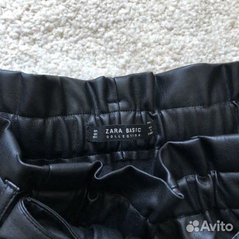 Шорты кожаные Zara L Шорты кожаные Zara L